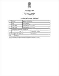 GST Certifcate of Gujarat